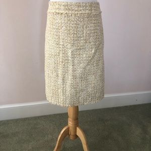 ANN TAYLOR FRINGE TWEED SUIT SKIRT ONLY - SZ 8 (SKIRT) NWT